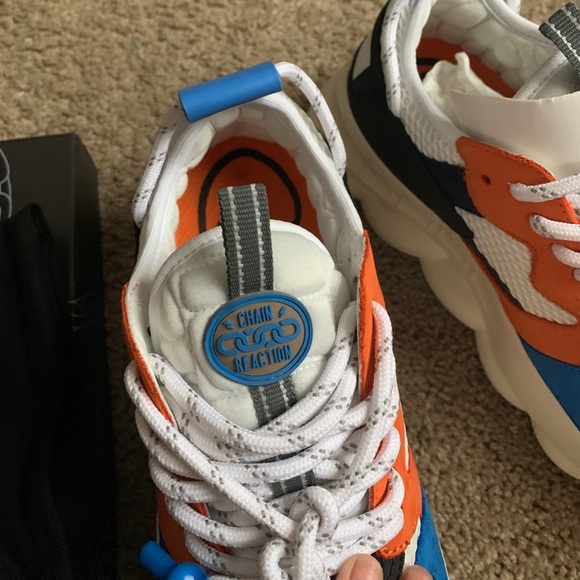 - Authentic Versace chain Reaction Sneakers - Picture 2 of 9